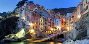 A town of the Cinque Terre Bay of Liguria, Italy