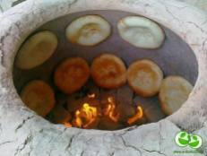 Türkmen Tamdyr Çörek-Turkmen Bread Cooked In A Tandoor